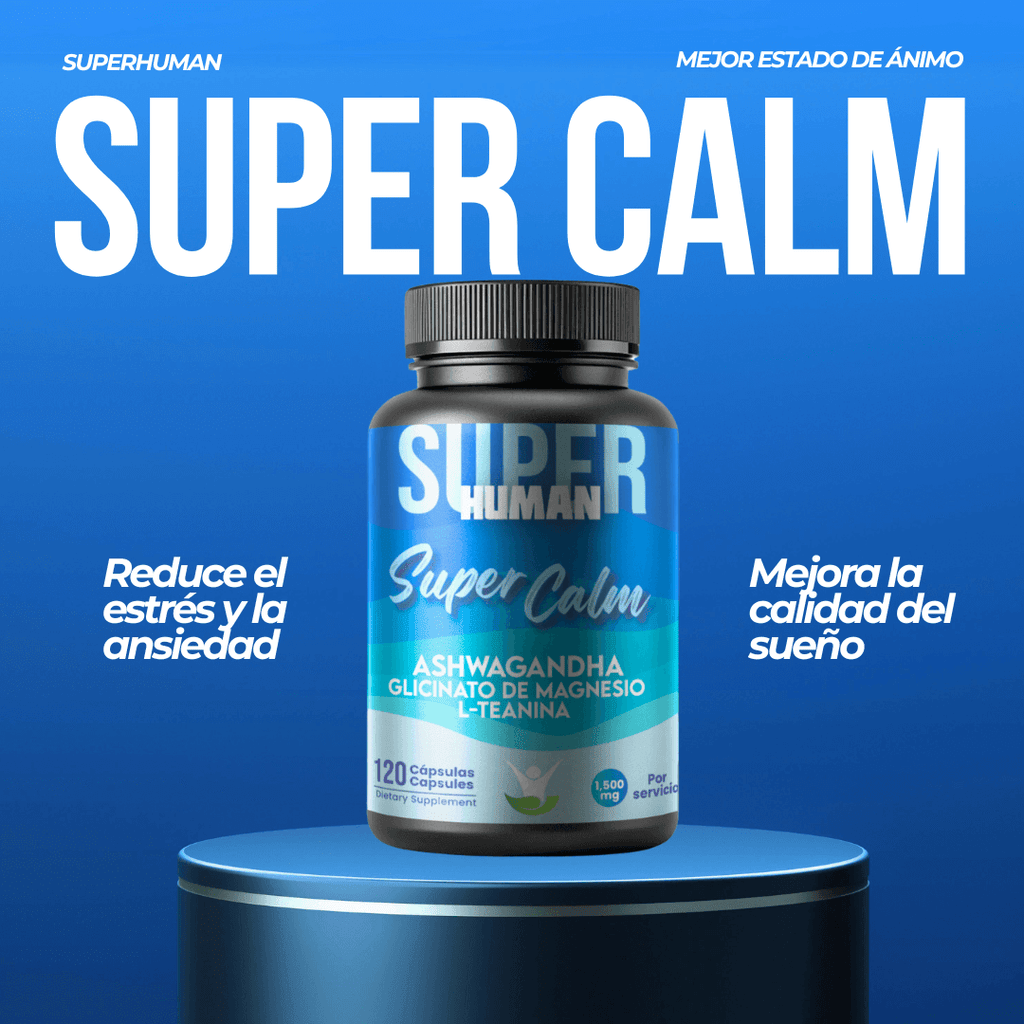 Super Calm™ - Capsulas para mejorar tu descanso - Duerme Mejor, Vive Mejor